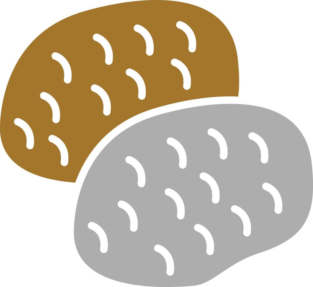 Kartoffeln-Icon-Stil vektor