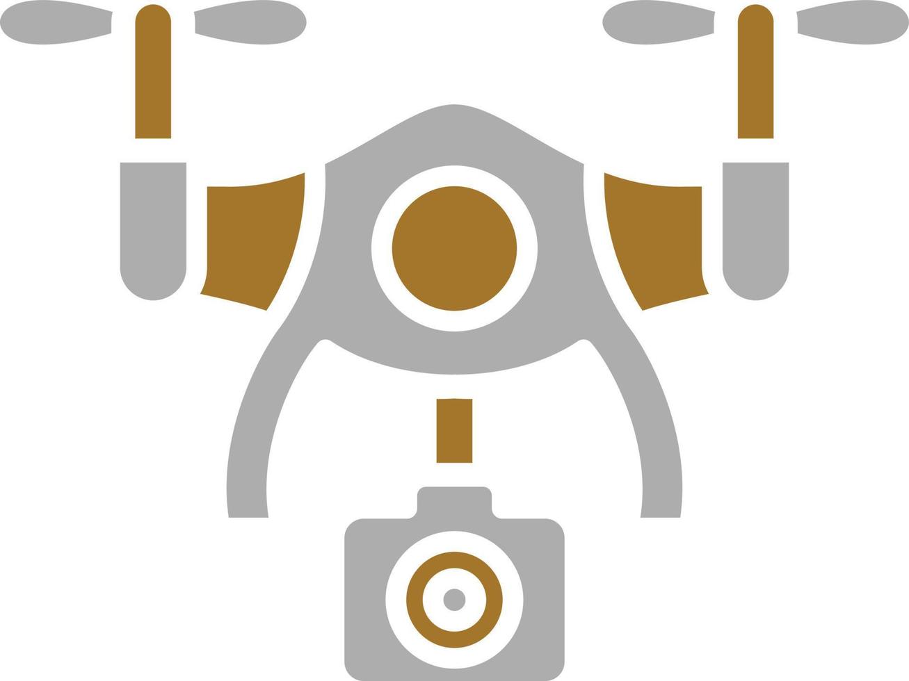 drone kamera ikon stil vektor