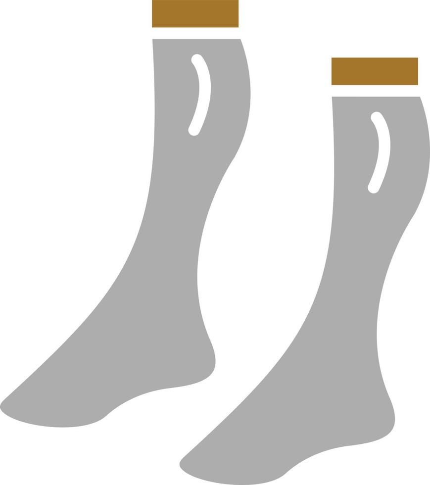 Socken-Icon-Stil vektor