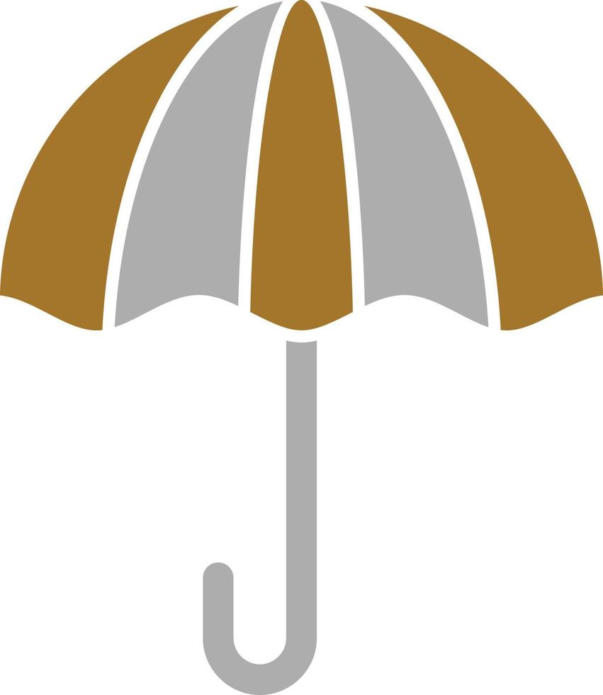 Regenschirm-Icon-Stil vektor