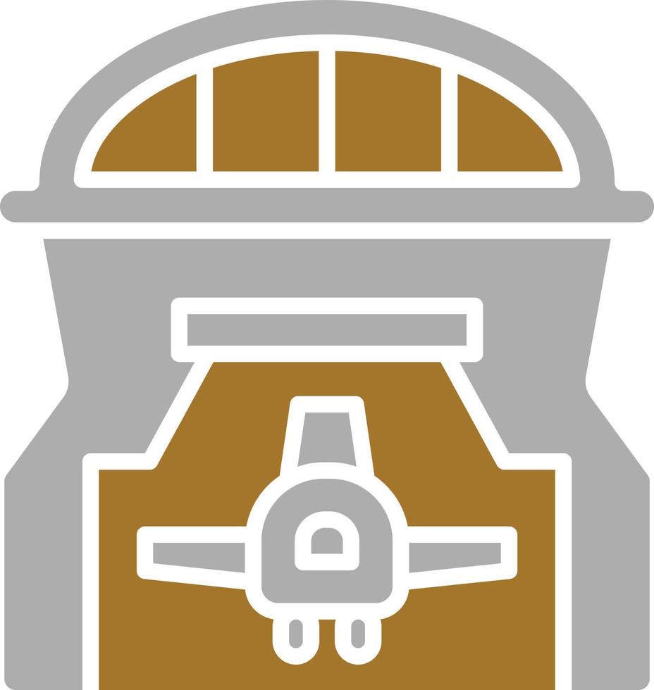 Hangar-Icon-Stil vektor