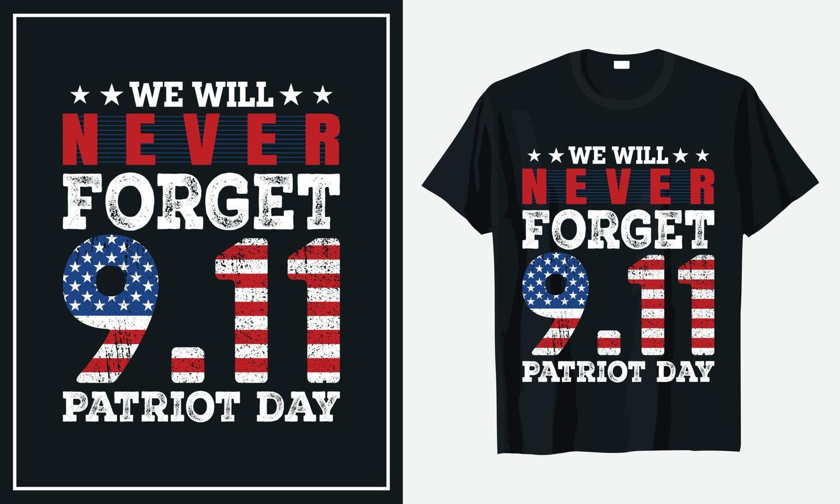 patriot dag t-shirt design skriva ut vektor