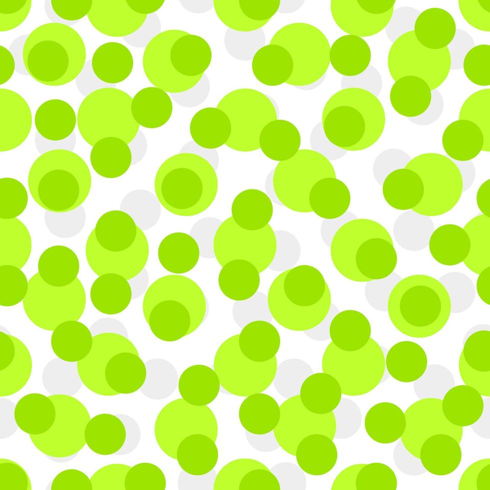 sömlös abstrakt bakgrund med prickar, cirklar. rörig oändlighet prickad geometrisk mönster. vektor