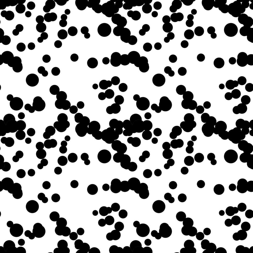 geometrischer hintergrund mit unebenen kreisen. abstraktes rundes nahtloses Muster. handgezeichnetes Punktmuster. gepunkteter Hintergrund. vektor