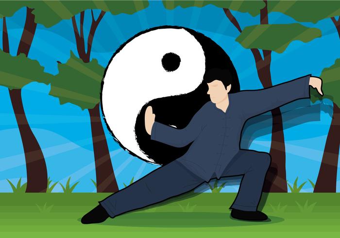 Tai Chi Vektor