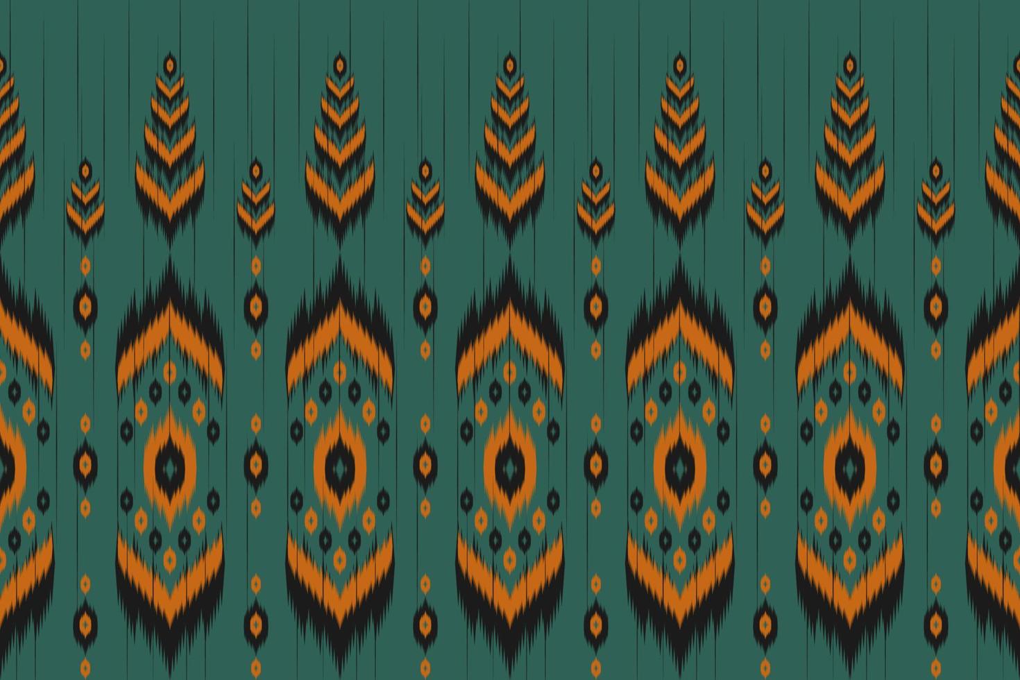 abstrakte ethnische Musterkunst. ikat nahtloses muster traditionell. amerikanischer, mexikanischer Stil. Design für Hintergrund, Tapete, Vektorillustration, Stoff, Kleidung, Teppich, Textil, Batik, Stickerei. vektor