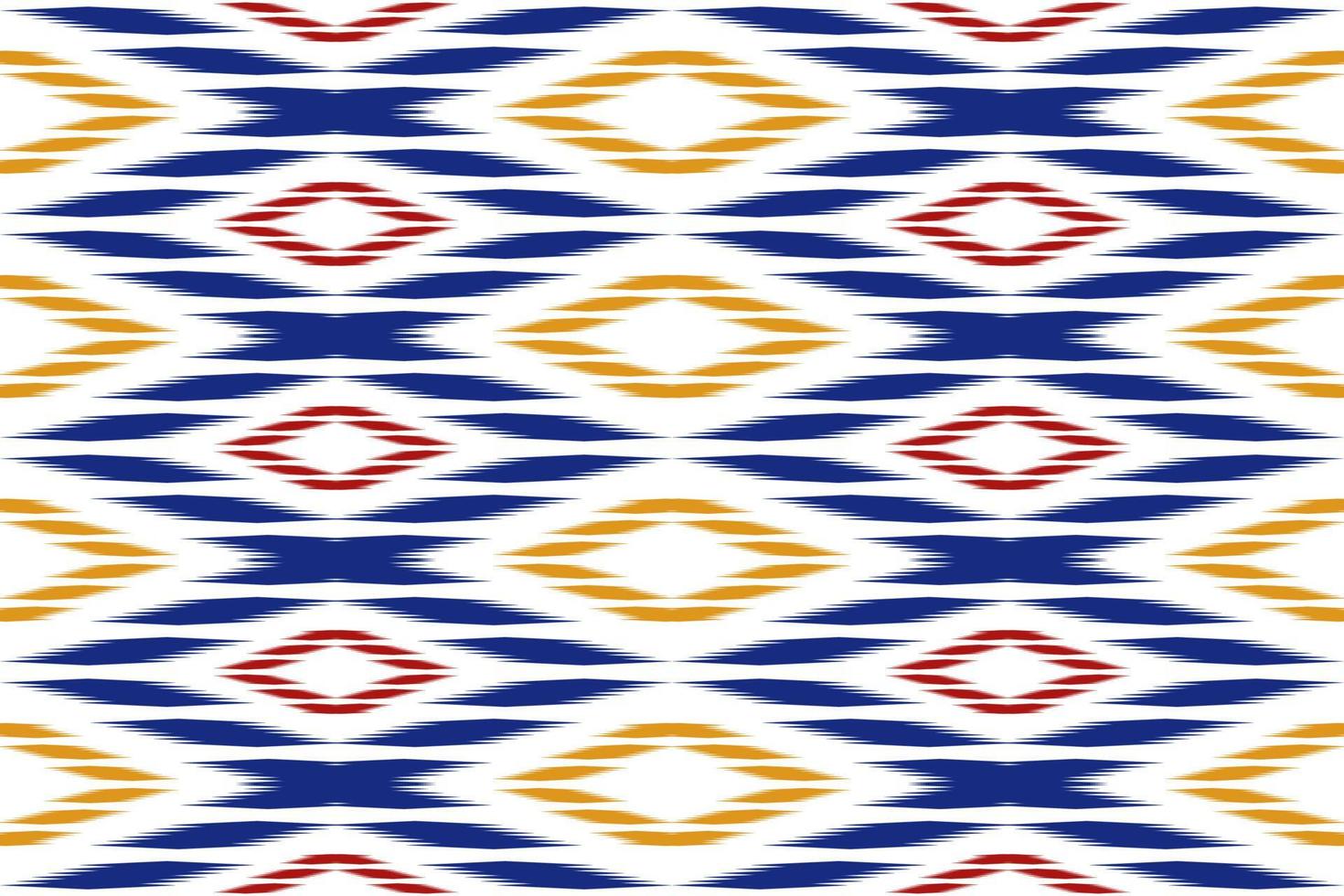 abstrakte ethnische Musterkunst. ikat nahtloses muster traditionell. amerikanischer, mexikanischer Stil. Design für Hintergrund, Tapete, Vektorillustration, Stoff, Kleidung, Teppich, Textil, Batik, Stickerei. vektor