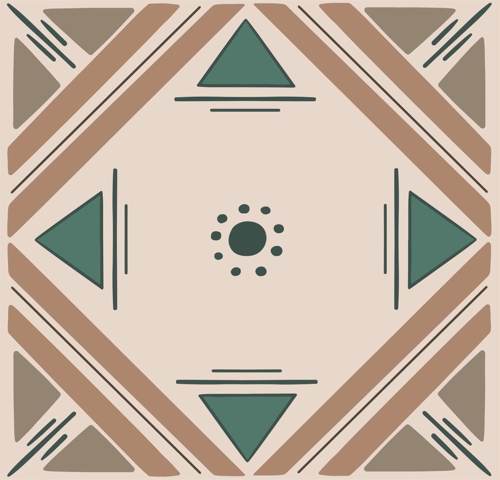 mönster etniska motiv geometrisk sömlös bakgrund. geometriska former sprites stammotiv kläder tyg textiltryck traditionell design med trianglar. vektor