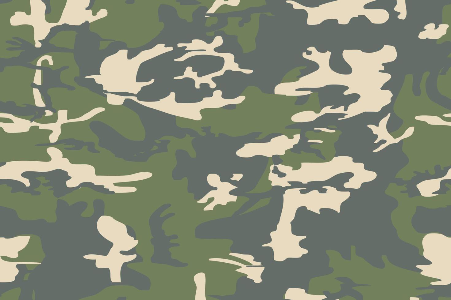 Armee militärische Tarnmuster Textur flacher Hintergrund. vektor