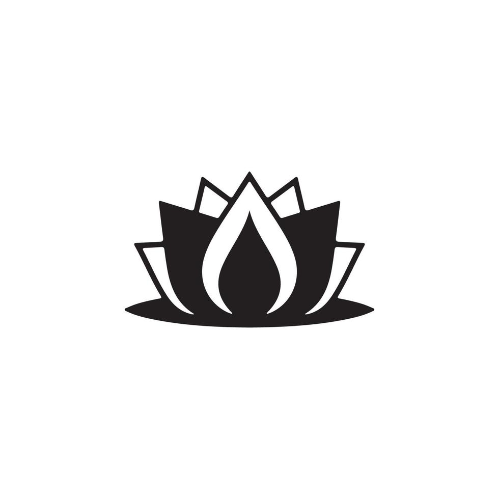 lotus blommar ikon eps 10 vektor