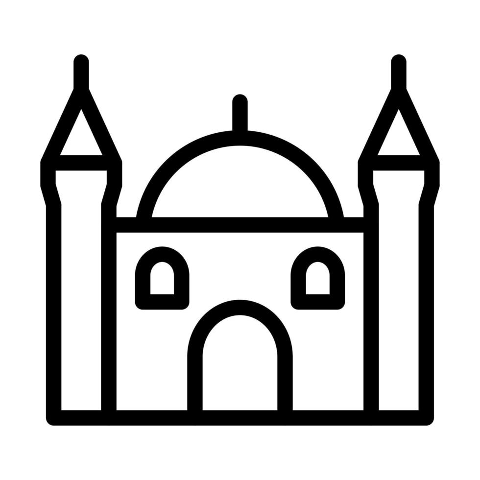 moské ikon design vektor