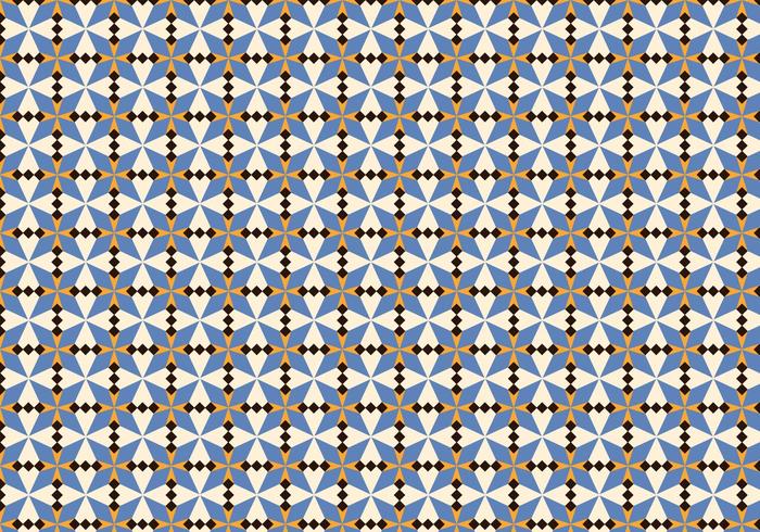 Lila Morrocan Mosaic Pattern vektor