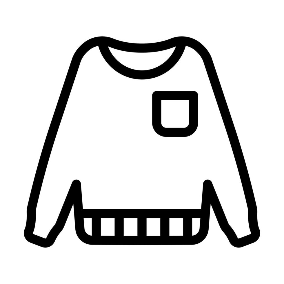 Pullover-Icon-Design vektor