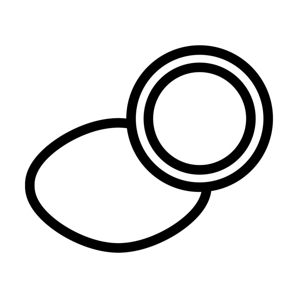 Kokosnuss-Icon-Design vektor