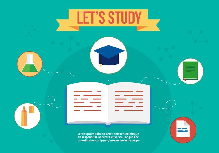 Gratis Studie Vector Ikoner