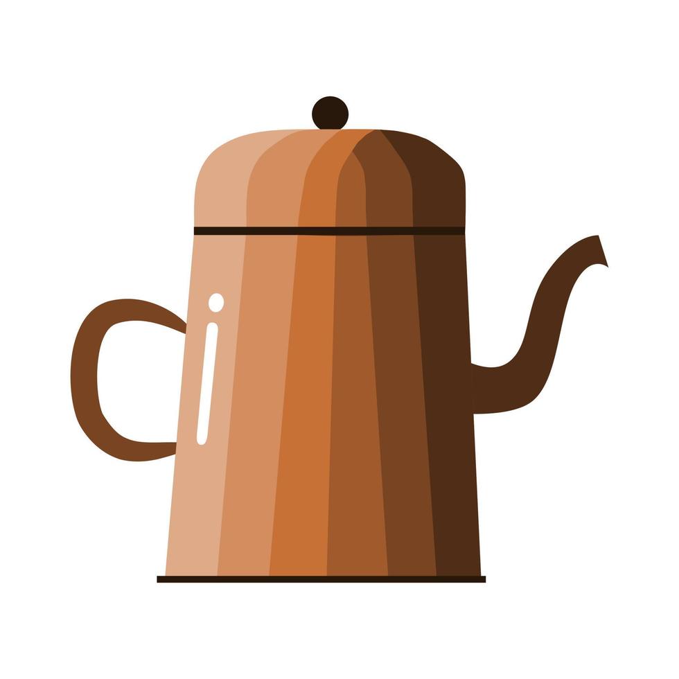 Vektor-Icon-Ilustration Teekanne, kann Icon-Kaffee sein vektor