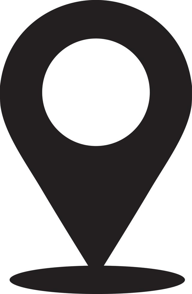 Positionskarten-Pin-Set. GPS-Markierungssymbole. Planen Sie Ortszeigerzeichen. Standort-Tag-Konzeption vektor