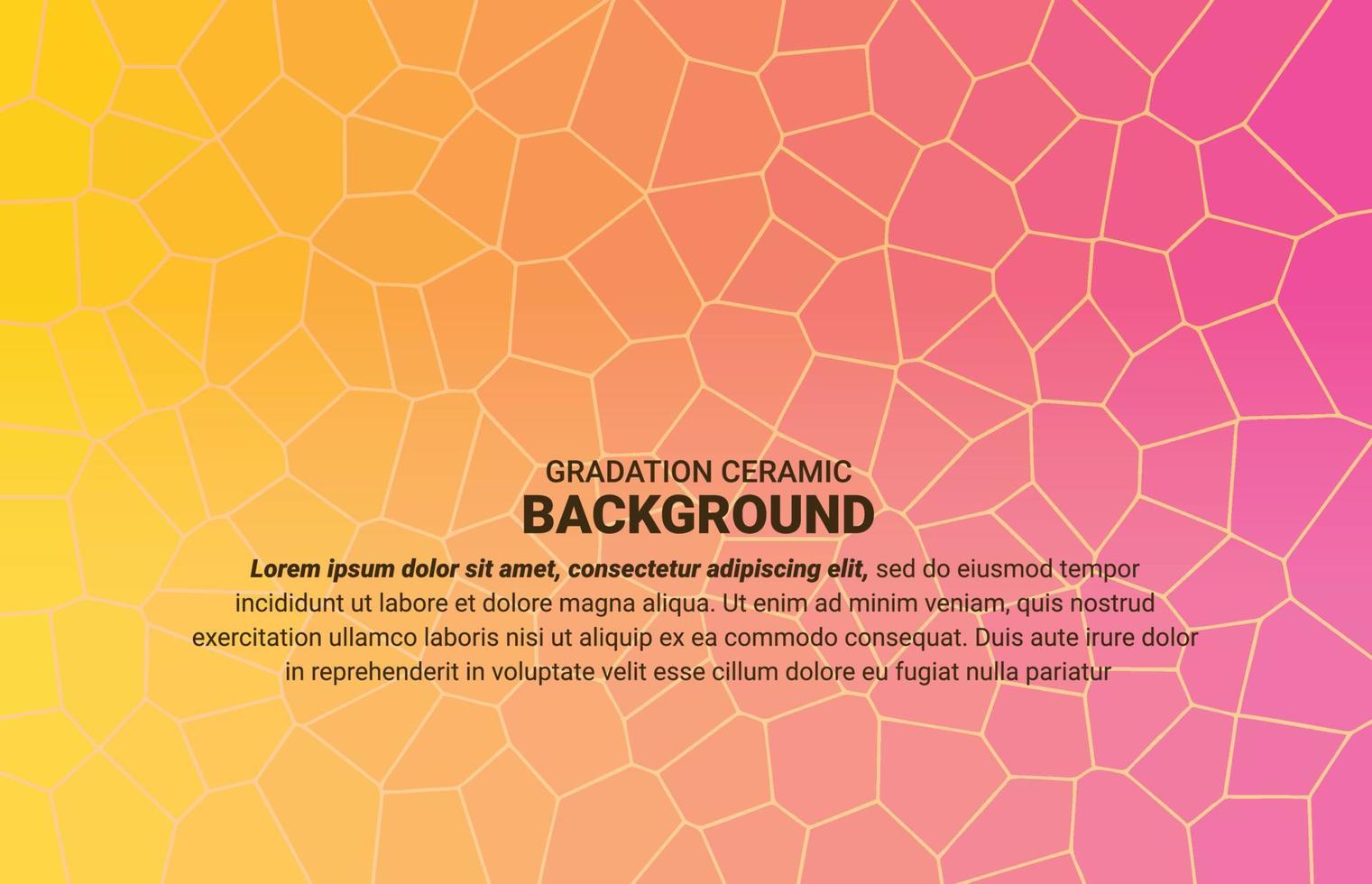 Farbverlauf Mode Keramik Hintergrund, Premium-Vektor vektor