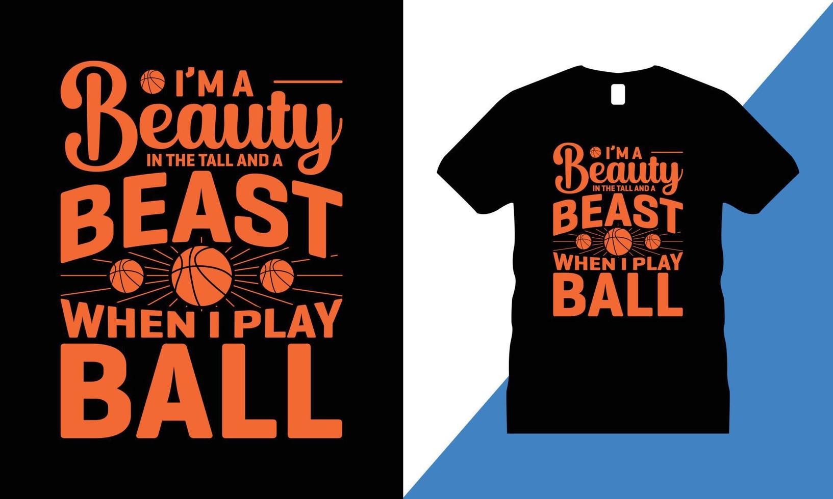 Basketball-T-Shirt-Design-Vektor. T-Shirt, Sport, Reifen, Ball, amerikanischer Basketball, Spieler, Turnier, vektor