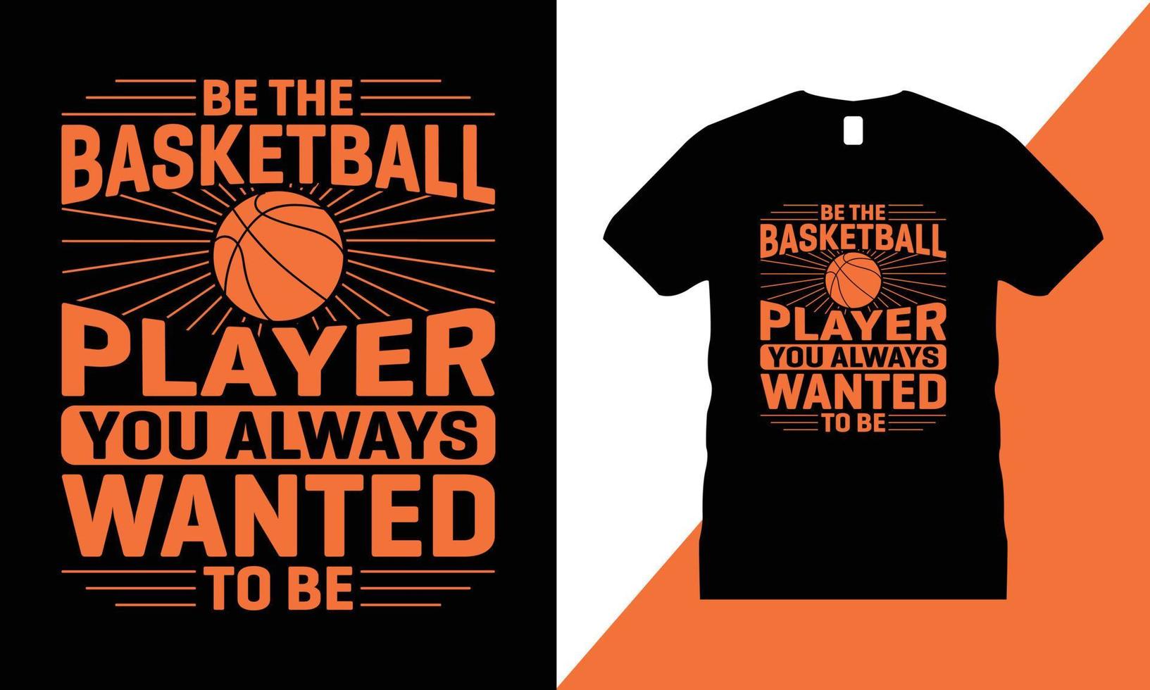 Basketball-T-Shirt-Design-Vektor. T-Shirt, Sport, Reifen, Ball, amerikanischer Basketball, Spieler, Turnier, vektor