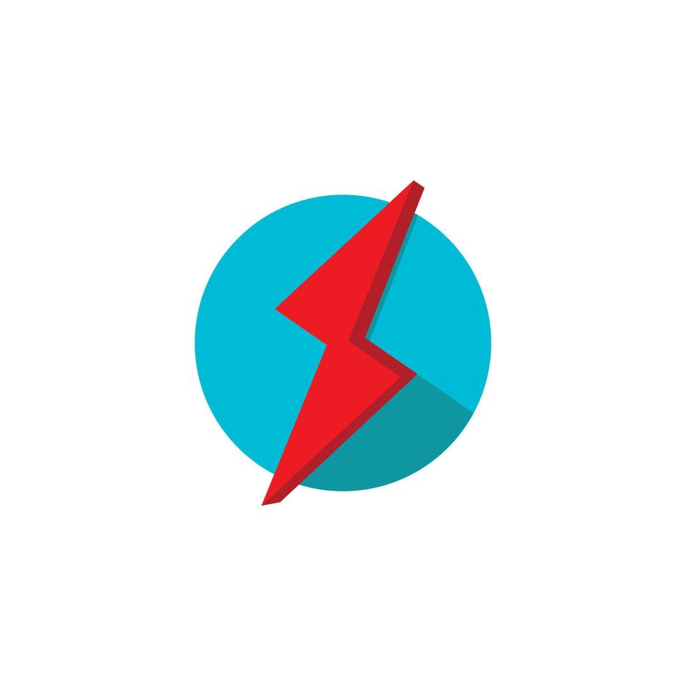 Power-Blitz-Logo vektor