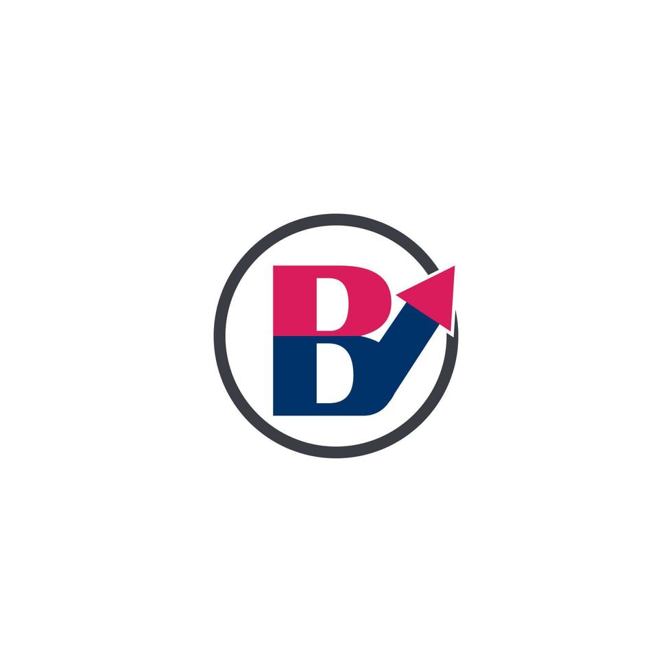 bokstaven b logotyp vektor