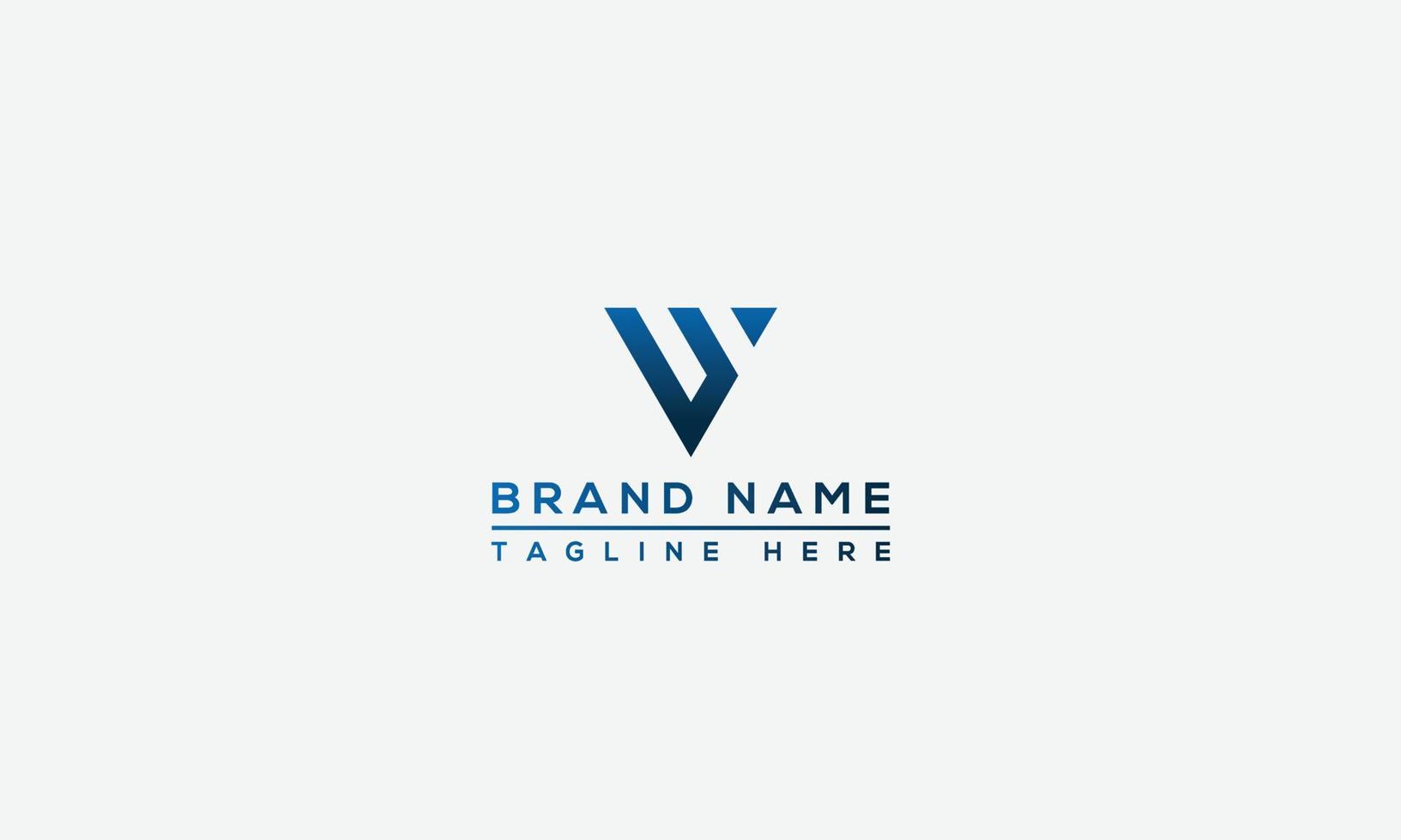 vm-Logo-Design-Vorlage, Vektorgrafik-Branding-Element vektor