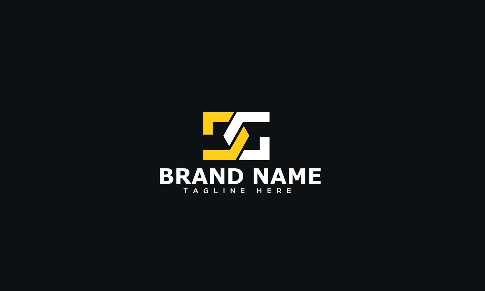 dg-Logo-Design-Vorlage, Vektorgrafik-Branding-Element vektor