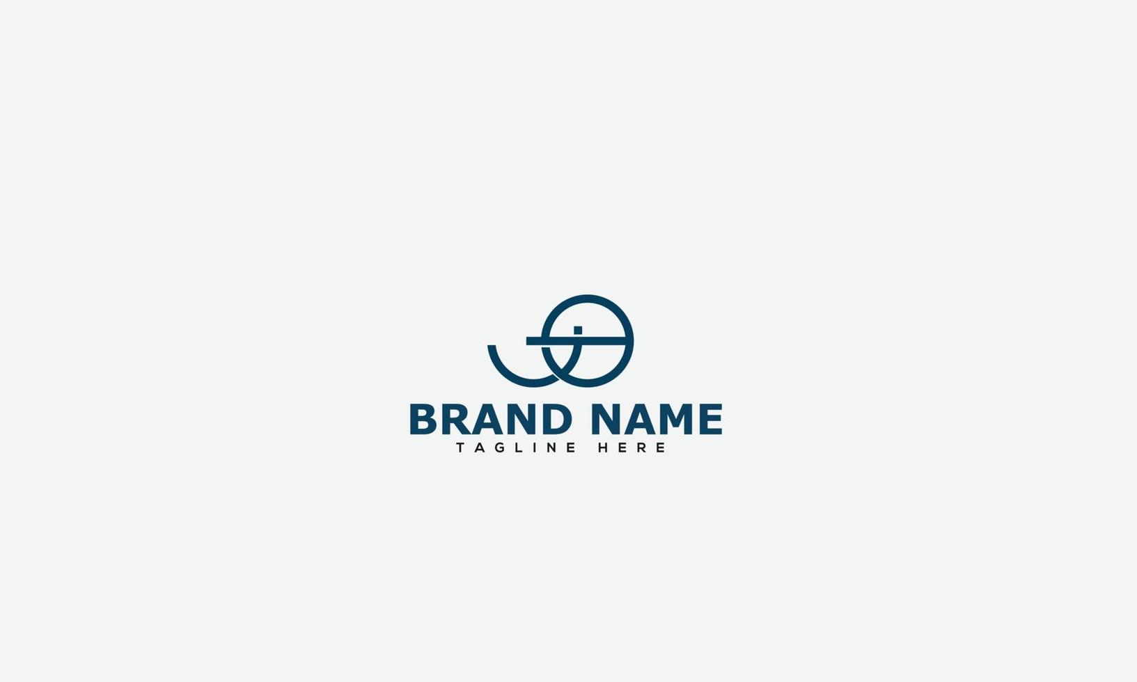 Jo-Logo-Design-Vorlage, Vektorgrafik-Branding-Element. vektor