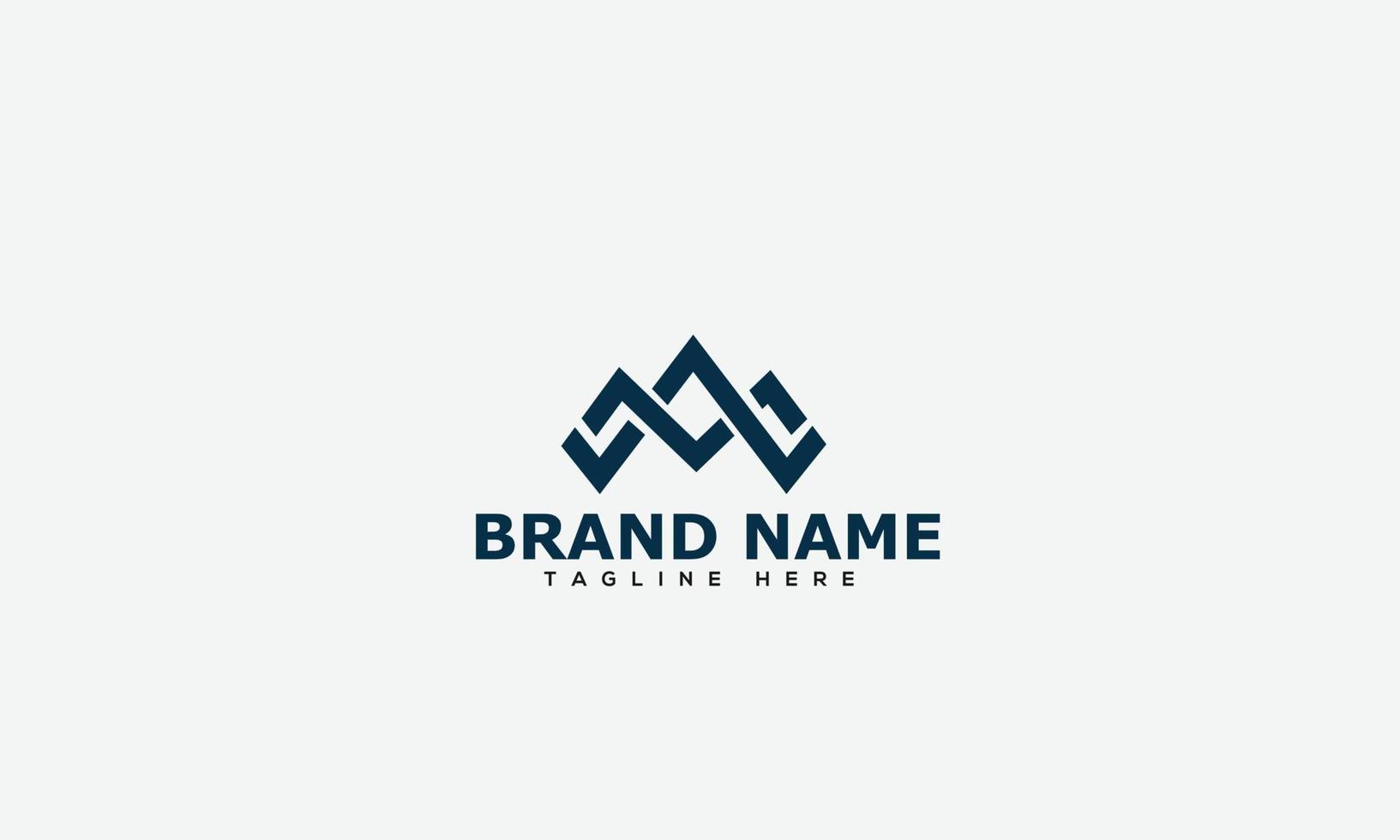 ma logotyp formgivningsmall vektor grafisk branding element.