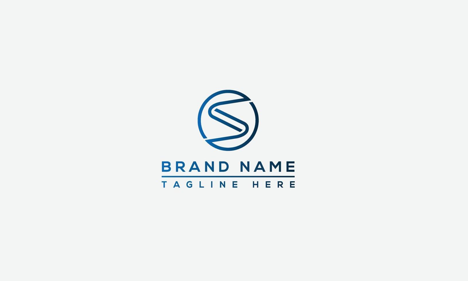 s logotyp design mall vektor grafisk branding element