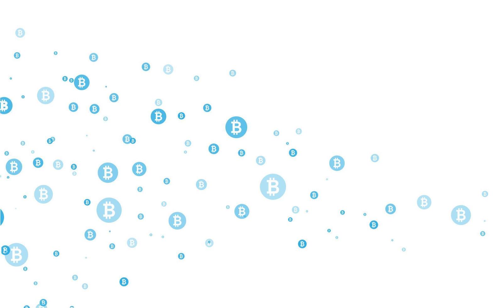 bitcoin crypto valuta illustration vektor för sida, logotyp, kort, baner, webb och utskrift.