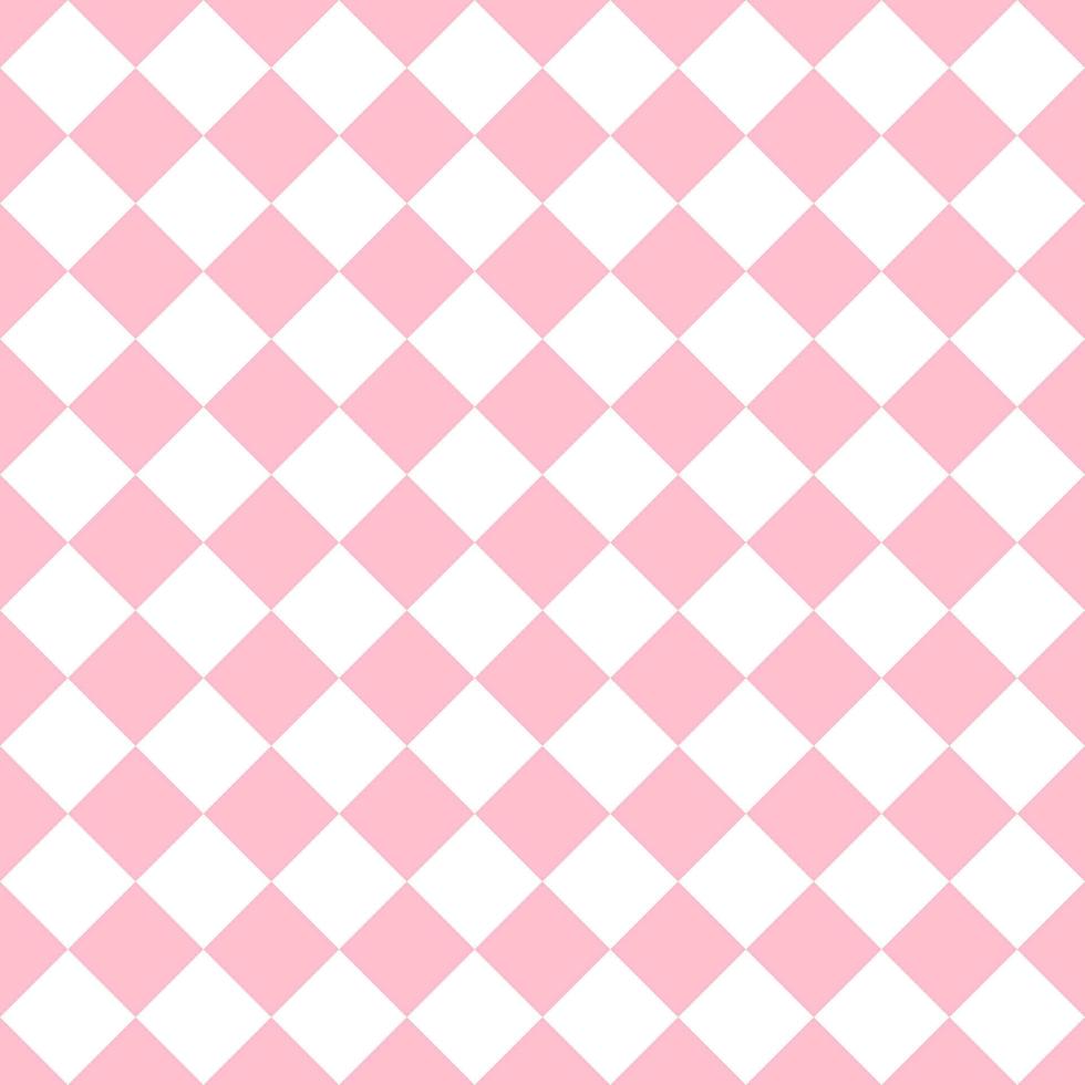 Nahtloser Hintergrund des rosa Argyle-Musters. Vektor-Illustration. vektor