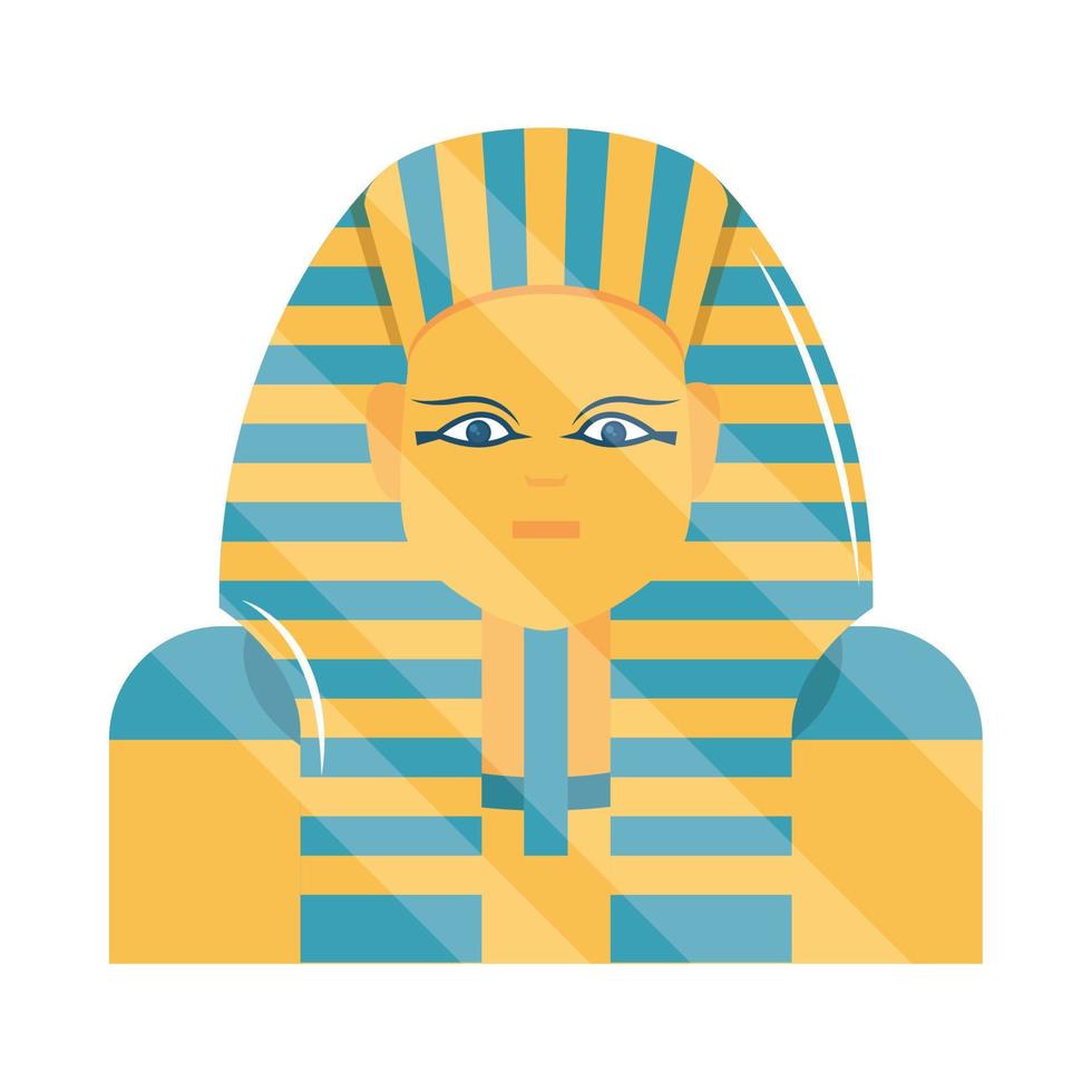 egypten sfinx huvud vektor