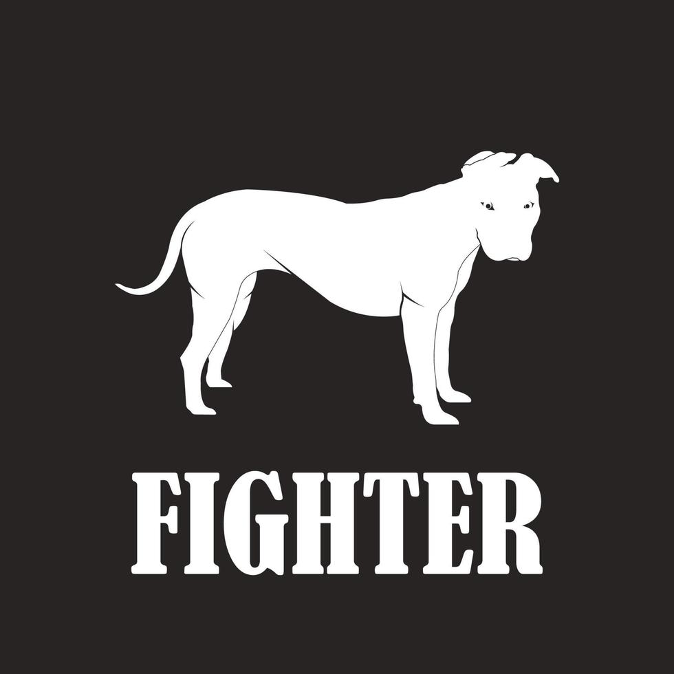 Pitbull-Logo vektor