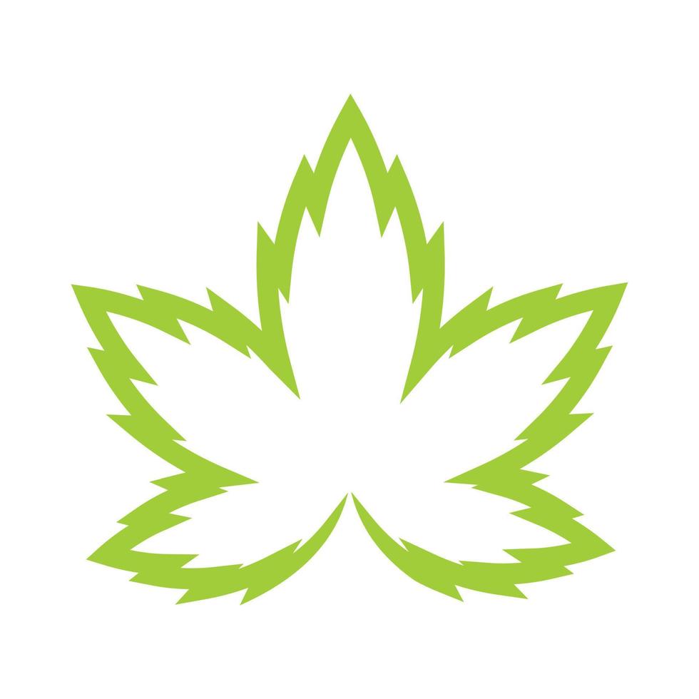 cannabis logotyp bilder illustration design vektor