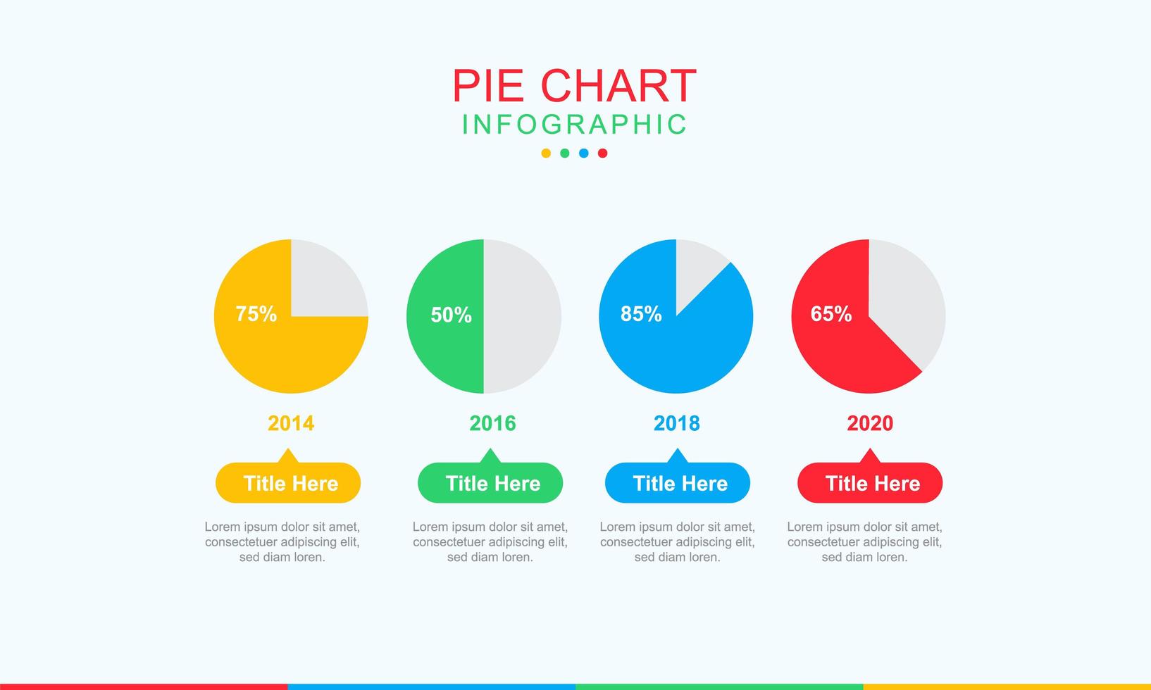 affärsdiagram infographic design vektor