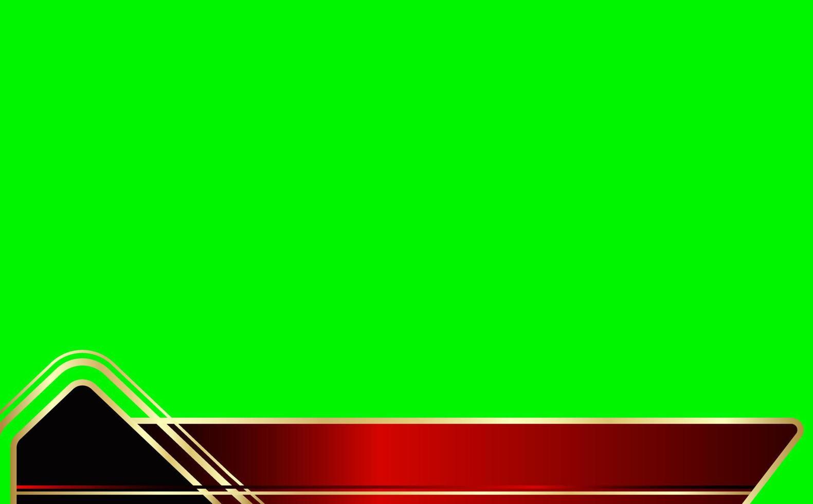 Greenscreen für Videomaterial vektor