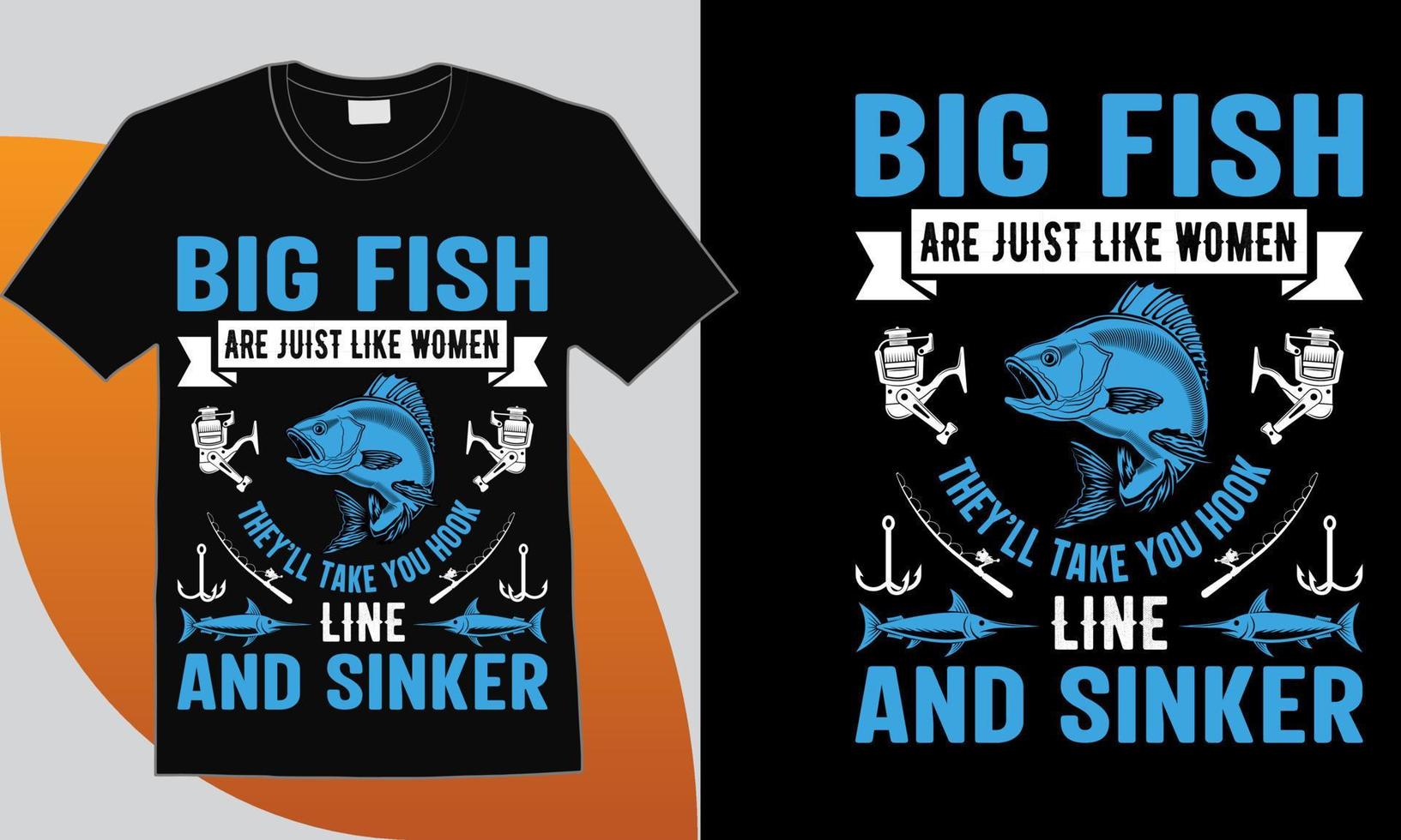 fiske t-shirt design citat, fisk tee vektor