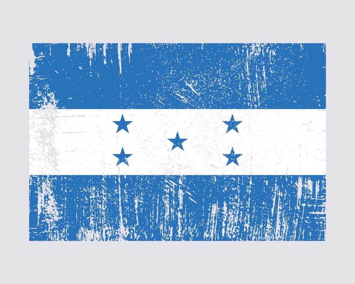 honduras flagge vektor