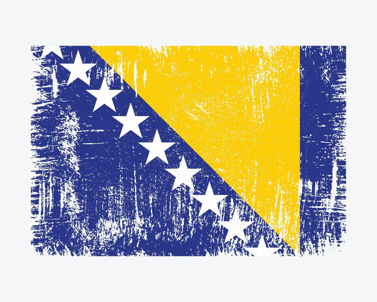 bosnien flagge vektor