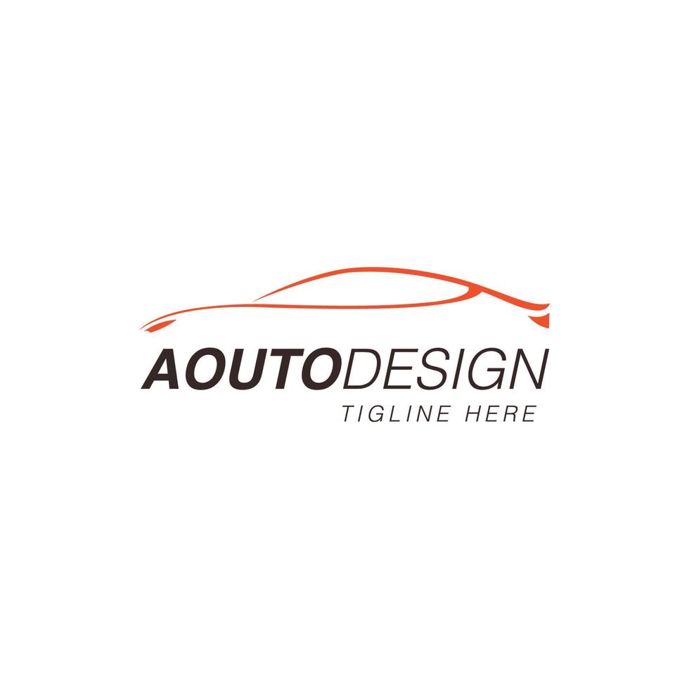 bil logotyp vektor illustration för autocar företag