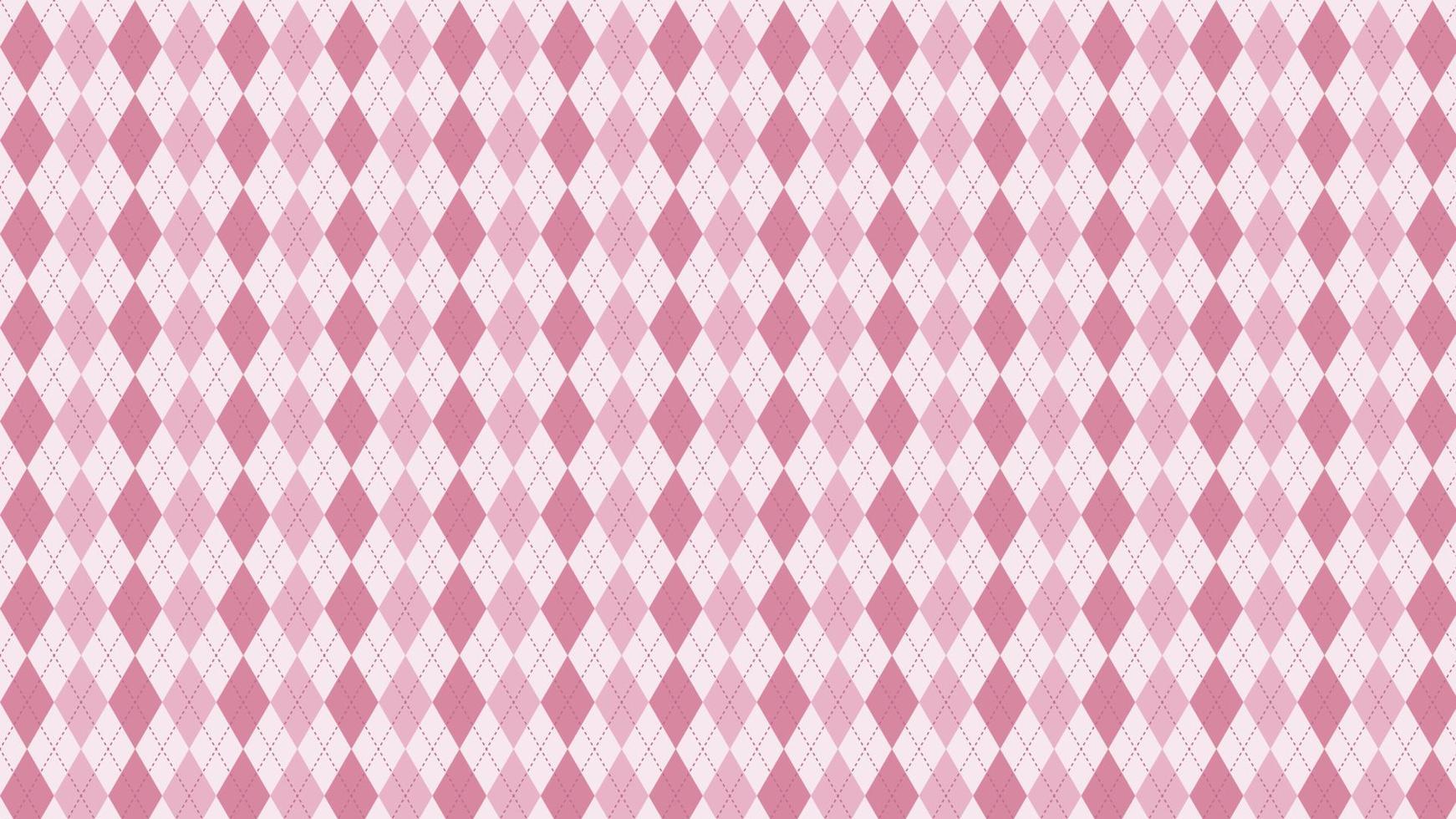 söt små pastell rosa argyle, tartan, dam, gingham, pläd, checkerboard bakgrund illustration, perfekt för baner, tapet, bakgrund, vykort, bakgrund vektor