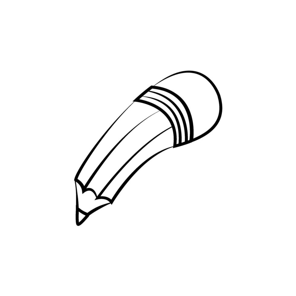 platt logotyp design illustration för studie vektor