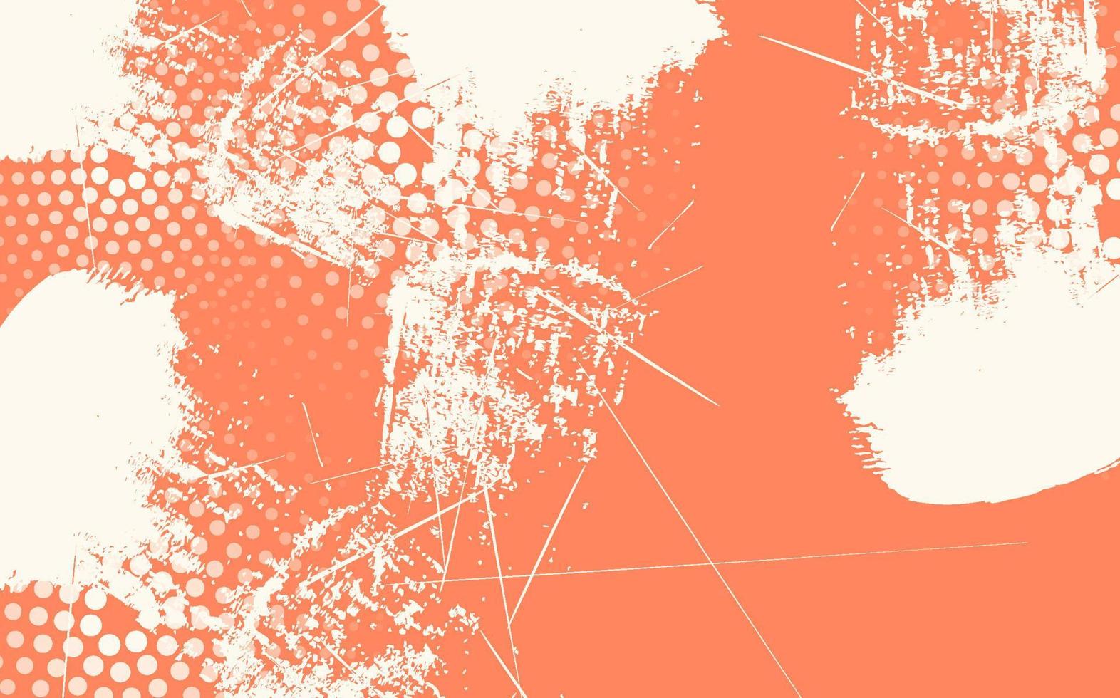 abstrakte Grunge-Textur spritzen Farbe Pastellfarbe orange Hintergrund vektor