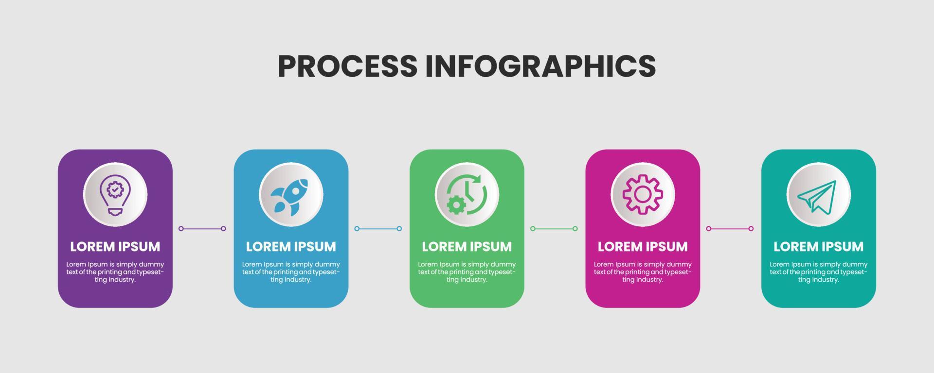 Business Infografik Design vektor