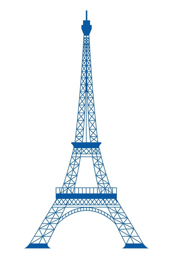 Frankreich Eiffelturm vektor