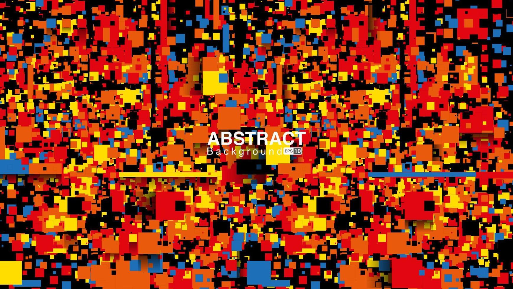 abstrakt bakgrund. färgrik geometrisk abstrakt konst bakgrund. vektor eps 10