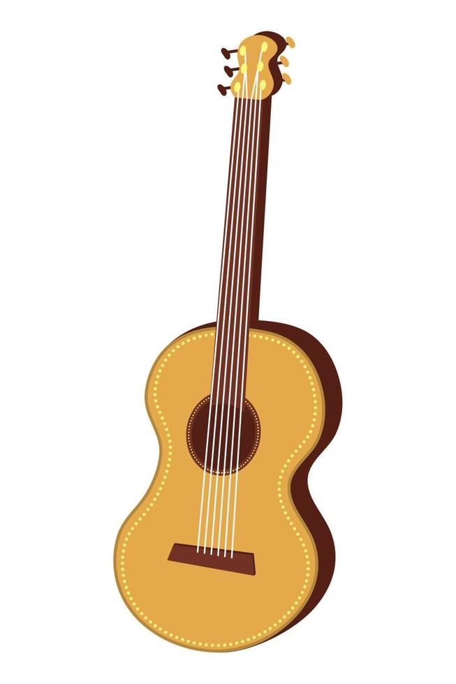 Gitarrenmusikinstrument vektor