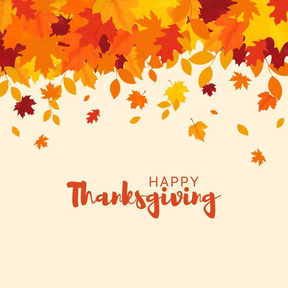 Thanksgiving Day-Banner. Herbstbanner vektor